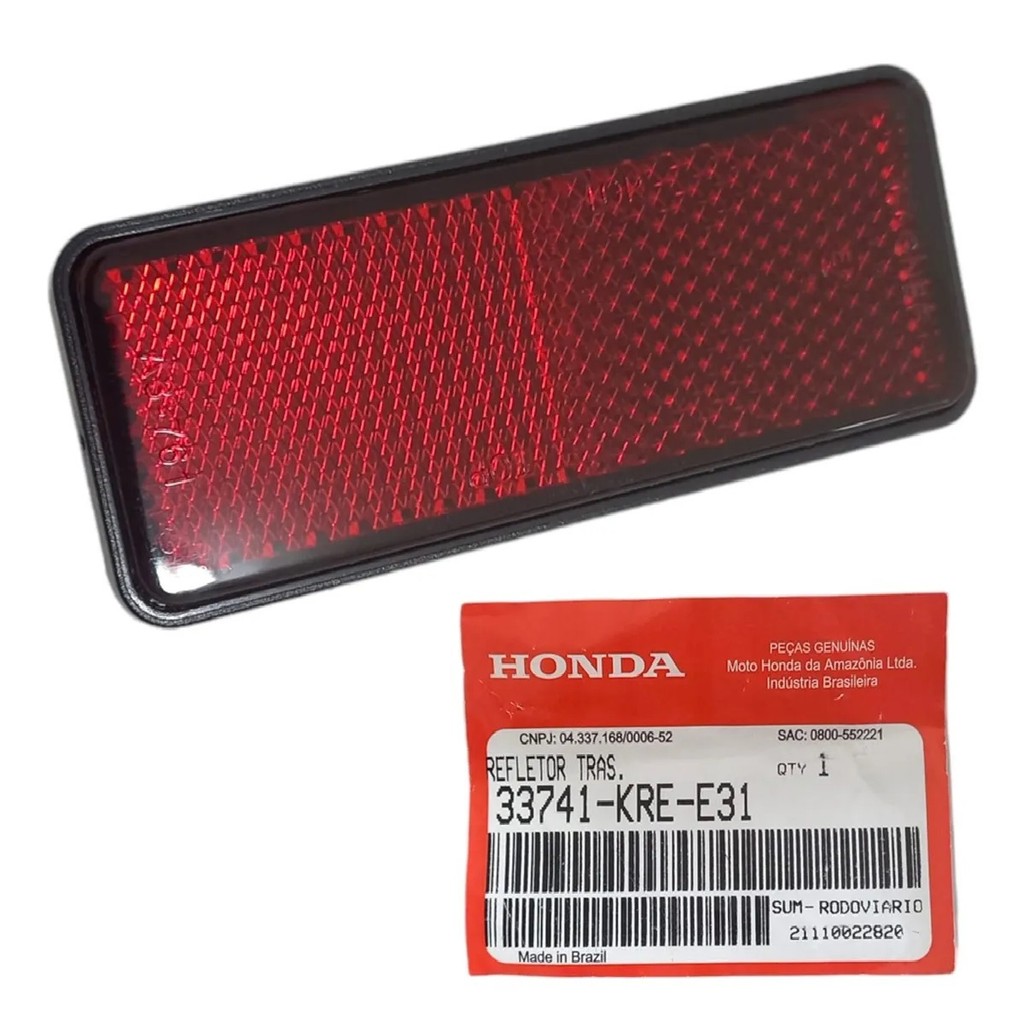 Olho Gato Refletor Traseiro Xre 300 19 Á 23, Xre 190 Honda