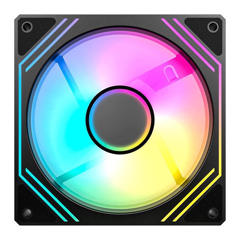 Ventoinha Acegeek Neon, ARGB, 120mm, Preto, AG-NEON-BK