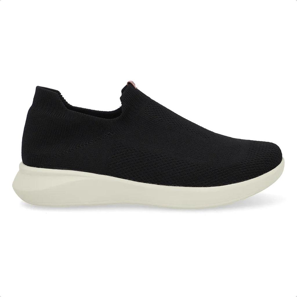 Tênis Usaflex Feminino Slip On Tricot UD03005 Casual