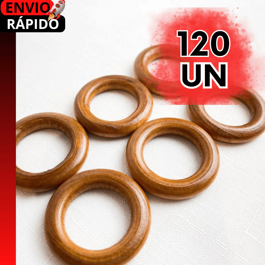 PACOTÃO KIT PORTA GUARDANAPOS ARGOLAS DE MADEIRA CEREJEIRAS | MESA POSTA | DIA A DIA E ARTESANATOS..