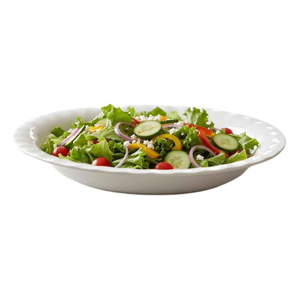 Travessa Oval Funda De Melamina Branca Bandeja Saladeira 26x20 Cm Prato Fundo Oval P/ Salada Bestfer