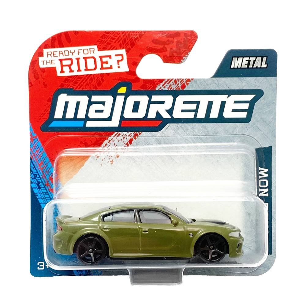 Miniatura Carro Dodge Charger - Ride Now - Street Cars - Verde - 1:60 - 1:64 - Majorette