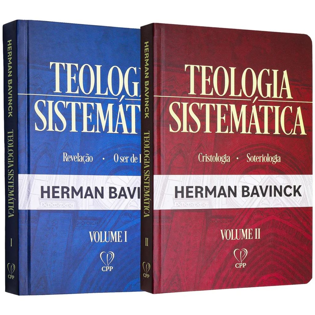 Livro Box Teologia Sistemática | Herman Bavinck (2 Vols) | Capa Dura | Casa Publicadora Paulista