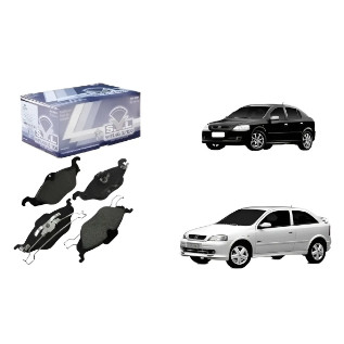 PASTILHA DE FREIO SYL 1101 (GM ASTRA 1.8/2.0 L 8V 98/11) (P57/RCPT02740)