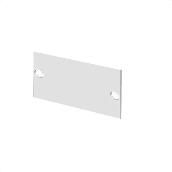 Kit Acessórios Taschibra Para Perfil Sobrepor 5X2cm Zenith 50 Branco