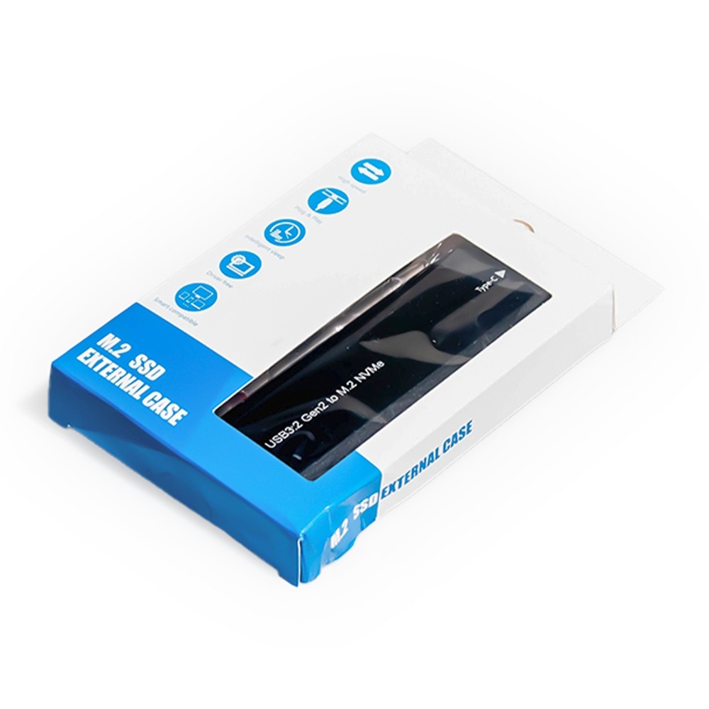 Case SSD Externo M.2 Nvme Tipo C USB 3.1 Preto em Oferta na Shopee