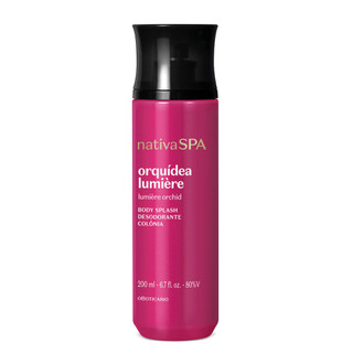 Lançamento Perfume O Boticário Body Splash Desodorante Nativa Spa Orquídea Lumière 200ml