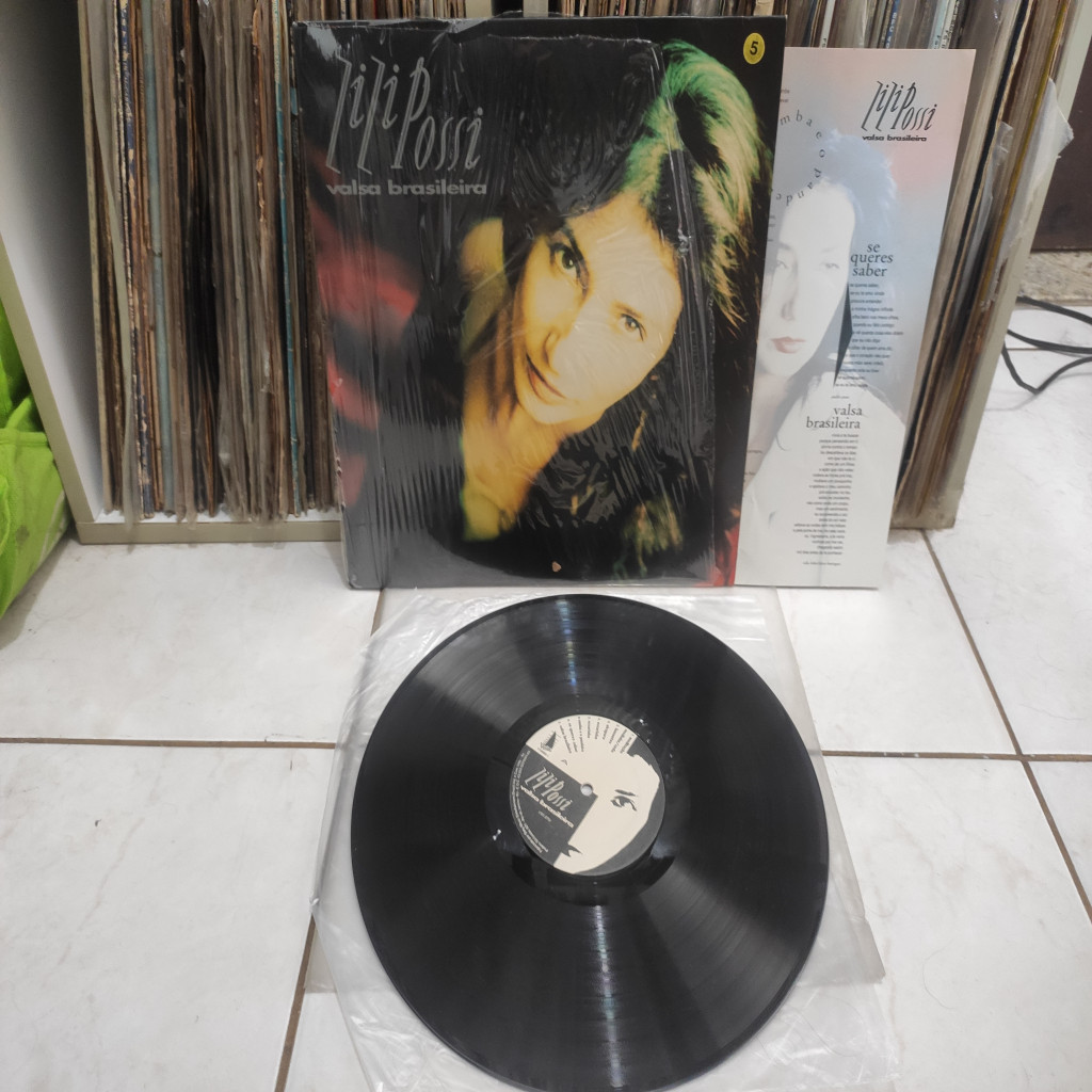 VINIL Zizi Possi Valsa brasileira zerado encarte