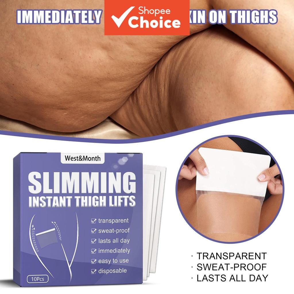 Patch de cuidados para as pernas, Patch de levantamento instantâneo para pernas, 30 unidades de fitas transparentes e à