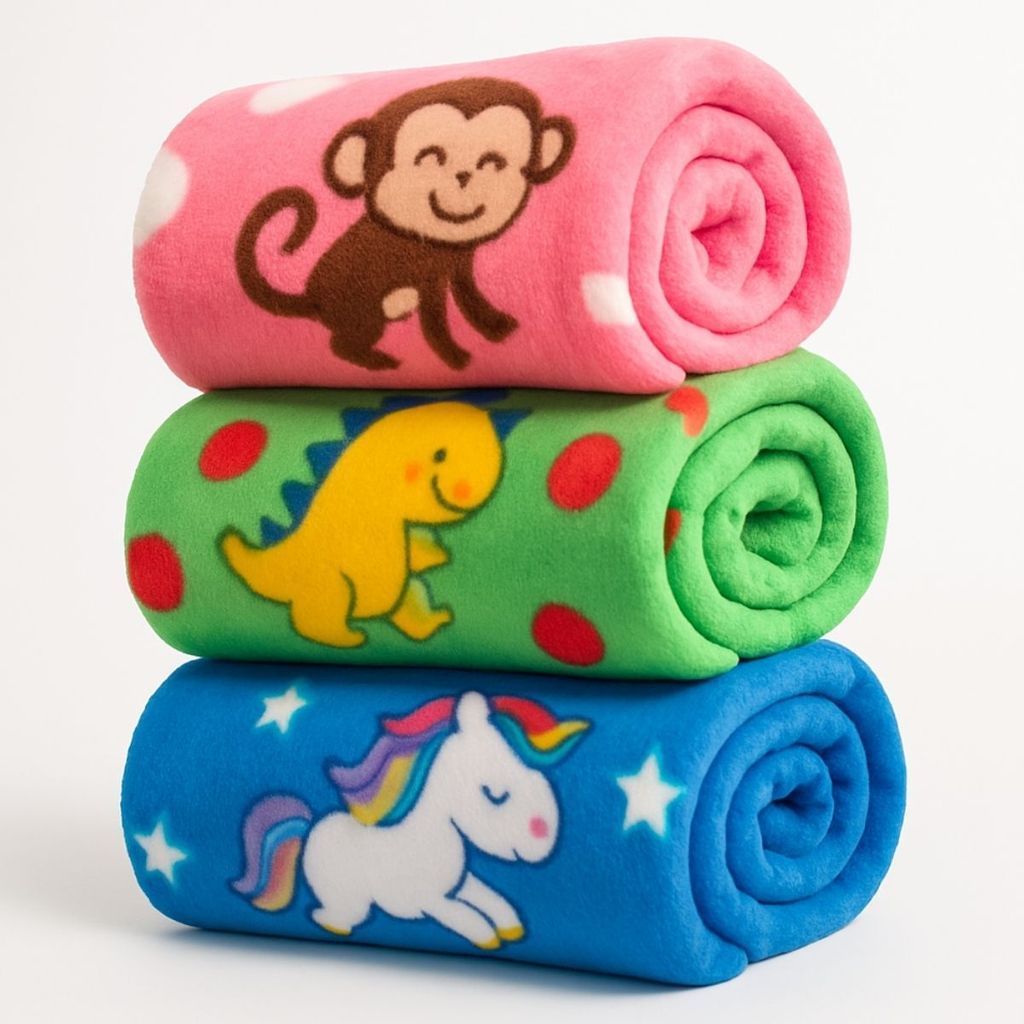 Kit 3 Manta Cobertor Pet p/ Cachorro Gato Mantinha 100x90cm Quente Modelo Sortido Aleatório Coberta em Oferta na Shopee