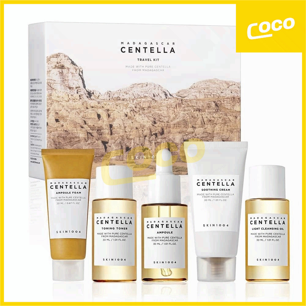 SKIN1004 kit De Viagem centella madagascar em Oferta na Shopee