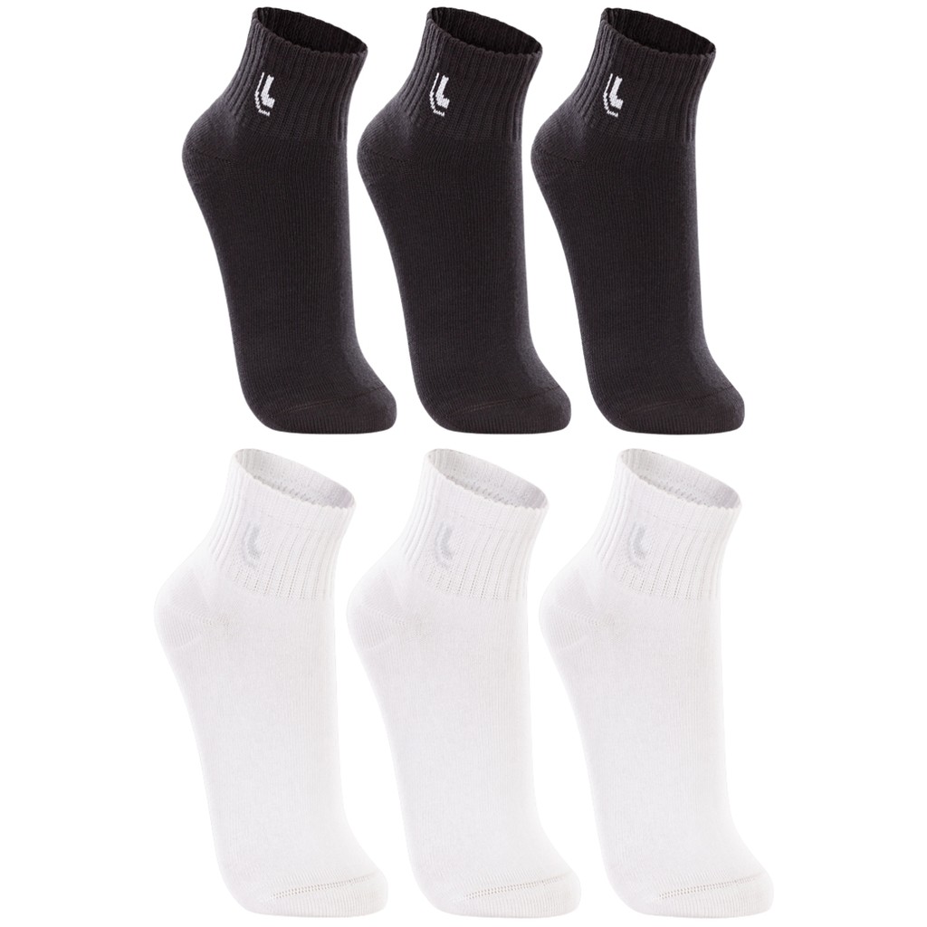 Kit 3 Pares Meia Lupo Cano Médio Adulto Clássica Algodão Confortável Original