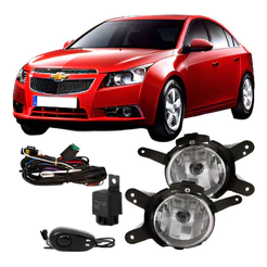 Kit Farol Milha Auxiliar De Neblina Gm Cruze 2011 2012 2013