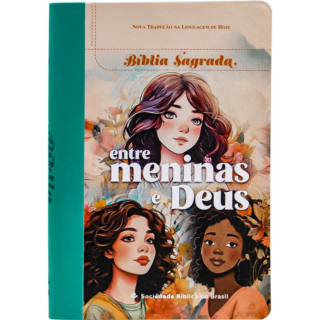 Bíblia Sagrada entre Meninas e Deus NTLH | Letra Normal | Tiffany em Oferta na Shopee