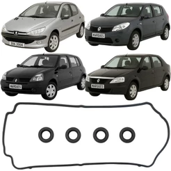 Junta Tampa Válvula Renault Clio Sandero 1.0 16v Hiflex D4d