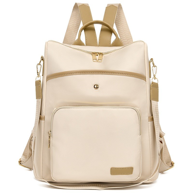 Mochila feminina fashion, portátil e de grande capacidade, à prova d’água em Oferta na Shopee