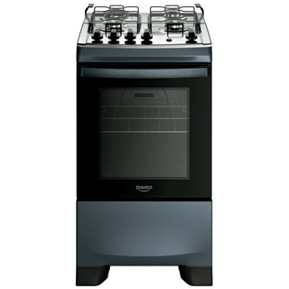 Fogão a Gás 4 Bocas Dako Supreme Titanium com Mesa Inox em Oferta na Shopee