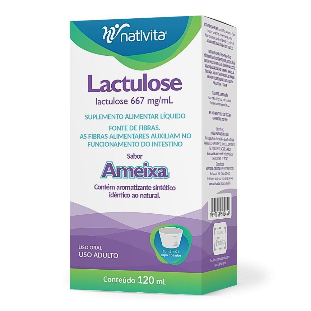 Lactulose 667Mg/Ml Sabor Ameixa Com 120Ml Suplemento em Oferta na Shopee