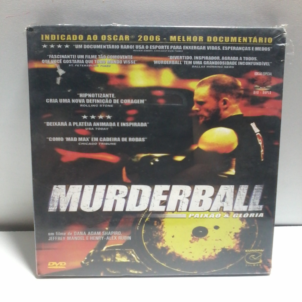 DVD Murderball - Paixão E Glória editora HENRY-ALEX / DANA ADAM SHAPIRO