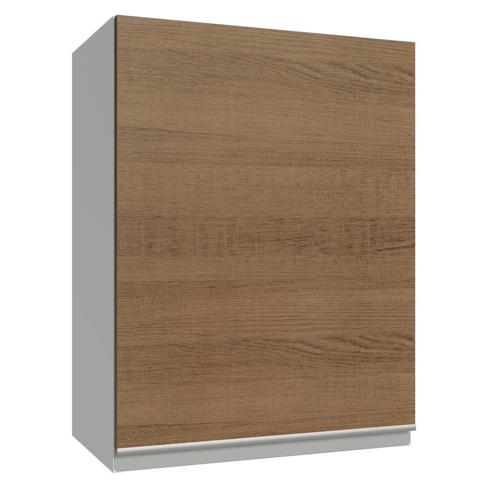 Armário Aéreo 50cm 1 Porta Branco/Rustic Glamy Madesa em Oferta na Shopee