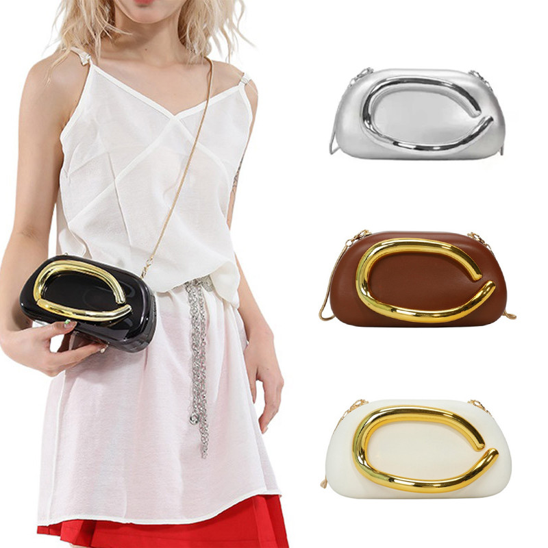 Pequena Elegante Bolsa Clutch /bolsa de ombro Adequada Para Festas De Casamento E Eventos Noturnos novo design de nicho