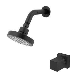 Kit Ducha Chuveiro Preto Piscina, Banheiro e Área Externa Slim Articulável c/ Acabamento e Registro em Oferta na Shopee