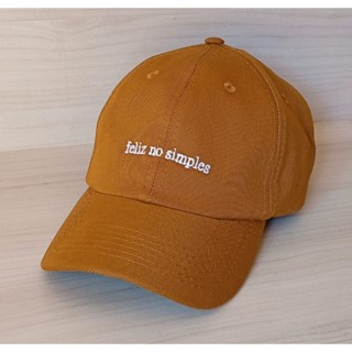 Boné Feliz no simples Beisebol Retro Masculino Feminino Bordado Casual Premium em Oferta na Shopee
