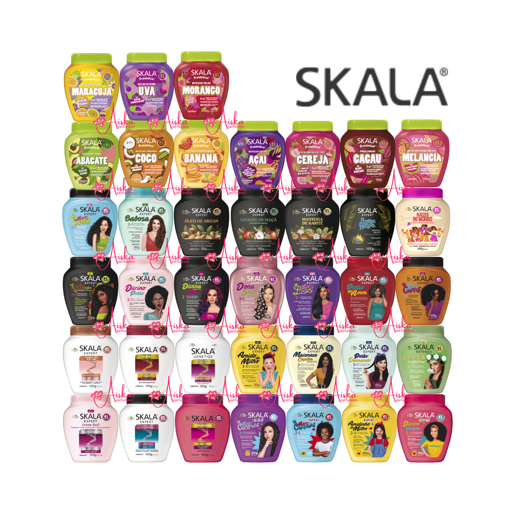 Skala Creme de Tratamento 1000g [ESCOLHA O SEU] em Oferta na Shopee