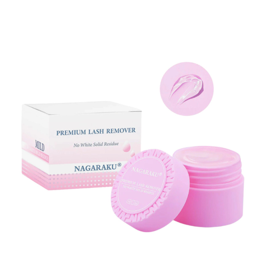 Removedor de Cola para Cílios Nagaraku Mild 12ml Textura Suave em Creme