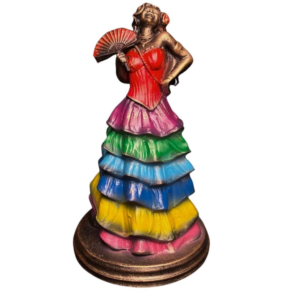 Pomba Gira Sete Saias 2 (D) (Colorida) - Imagem Umbanda Candomble