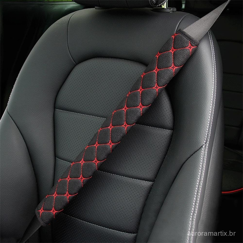 1 Peça 50cm/75cm Cinto De Segurança Do Carro Protetor De Ombro Almofada Respirável Acessórios Interiores Quatro Estações em Oferta na Shopee