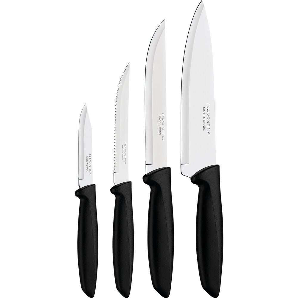 Jogo de Faças Tramontina Plenus 4 Peças - 23498/064 em Oferta na Shopee
