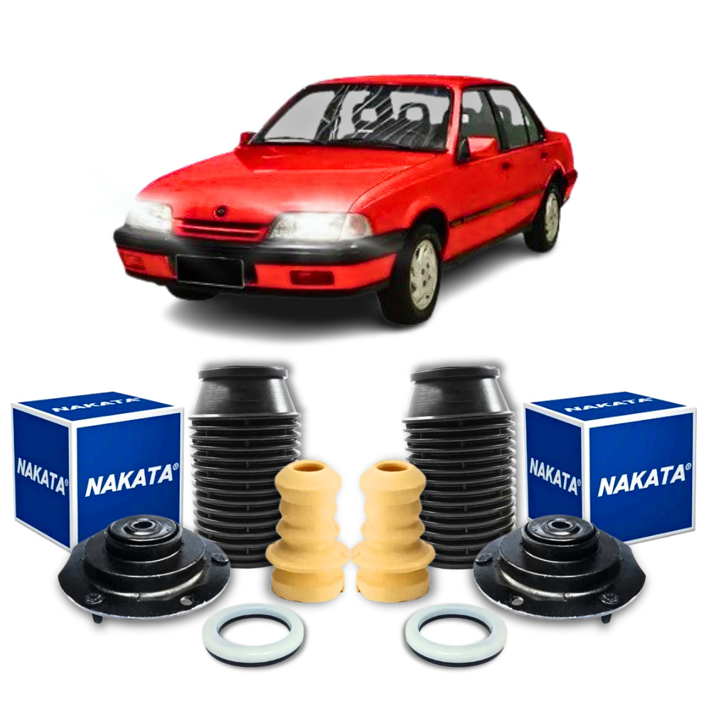 Kit Coxim Batente Amortecedor Dianteiro Monza Tubarão 1991 Até 1996 Nakata