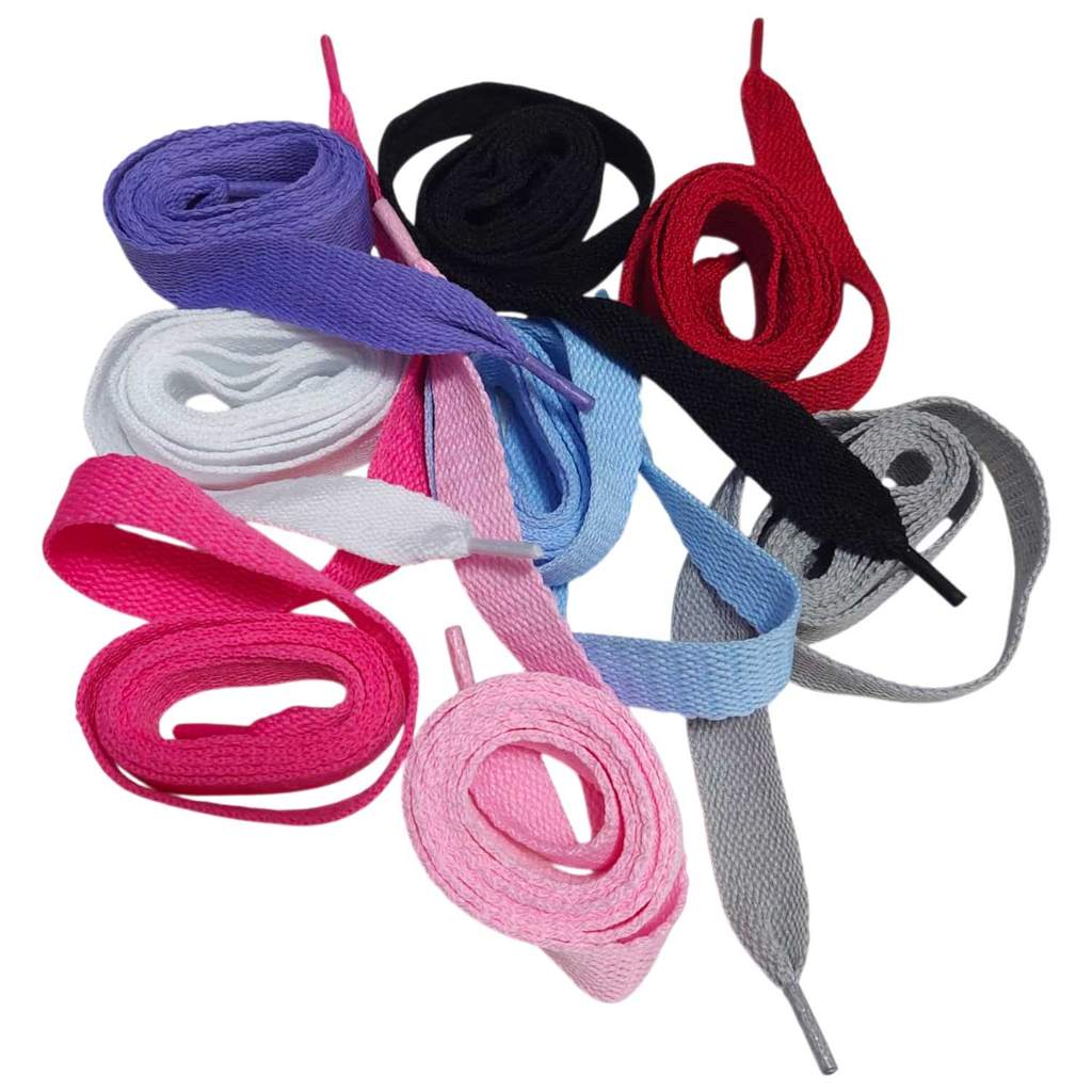 Cadarço Largo Bboy Fat Lace Grosso -  Tenis Skate em Oferta na Shopee