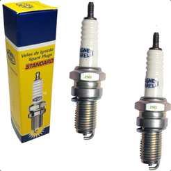 Par Vela De Ignição Magneti Marelli D8tcmm-9 Honda Cb 450 Dx Cbr 450 Sr 1988 A 1994