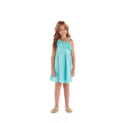 Vestido Infantil em Laise Babado Quimby