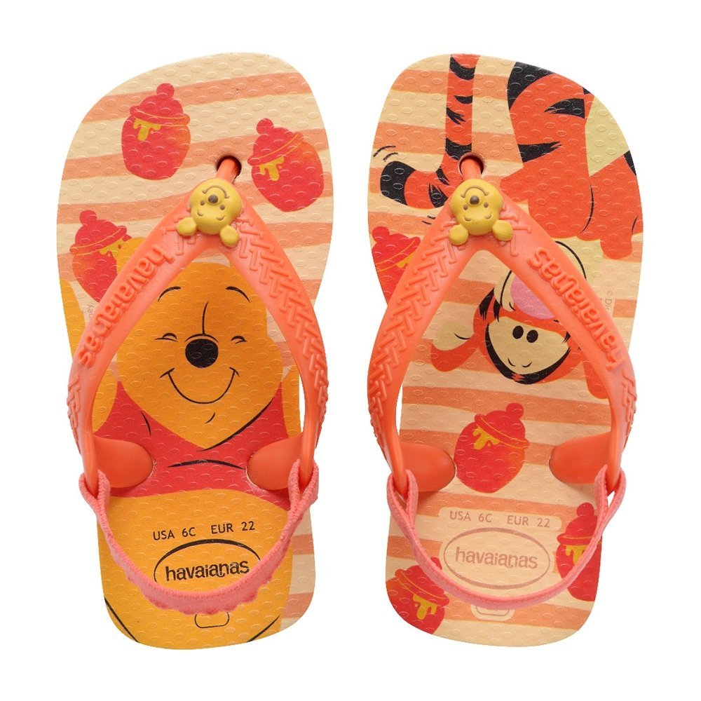 Havaianas Baby Disney Classic Buttercream Laranja/Amarelo em Oferta na Shopee