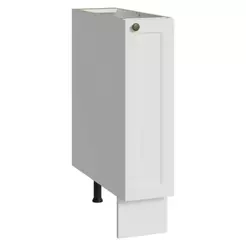 Balcão Porta-Temperos 20 cm 1 Porta (Sem Tampo) Branco Vik Madesa