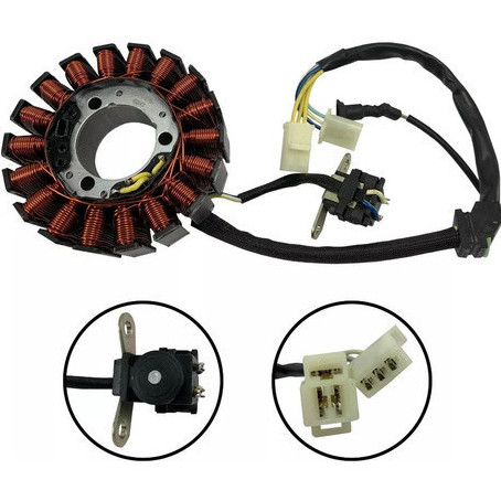 Estator Gerador Magneto Cb 300 Com Bobina De Pulso