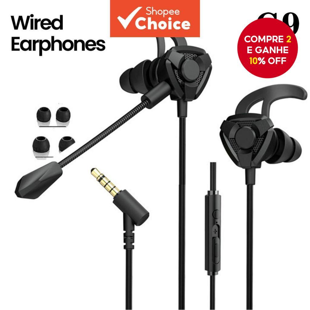 Fones de Ouvido Gamer Bluetooth Microfone - Miniatura 2