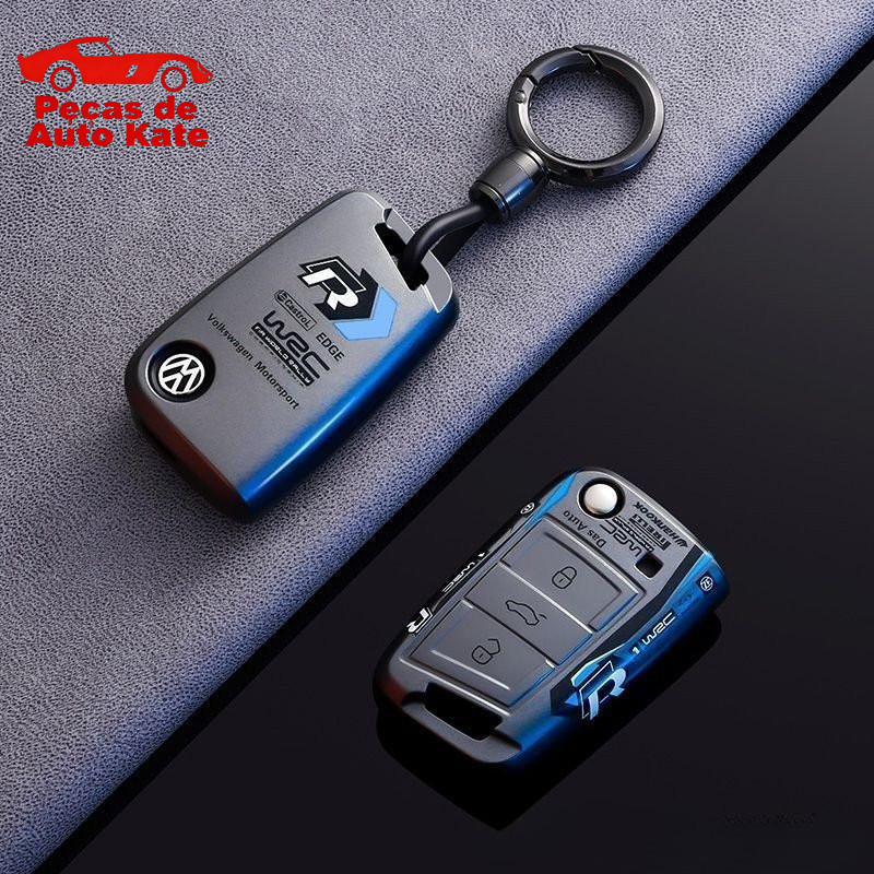 Capa de Chave para Volkswagen Sagitar Lavida Carro Magotan Bora Passat Tiguan Polo Santana Golf Tanyue Shell 3596 DI1Q