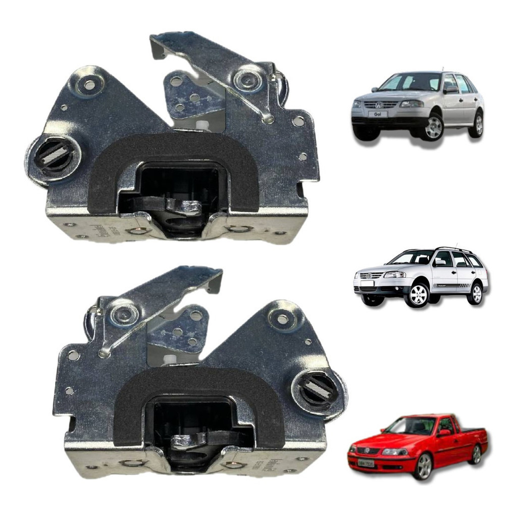 PAR FECHADURAS PREDISPOSTA PARA ELÉTRICA  PORTAS DIANTEIRAS DIRETA / ESQUERDA GOL G4 G3 G2 (1998-2014) – 4 Portas em Oferta na Shopee