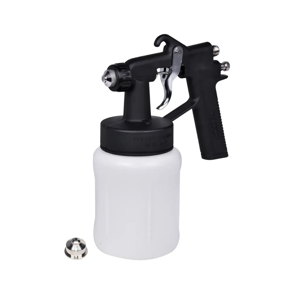 Pistola de Pintura Ar Direto 1,5mm 700ml Nylon 40 PSI Worker em Oferta na Shopee