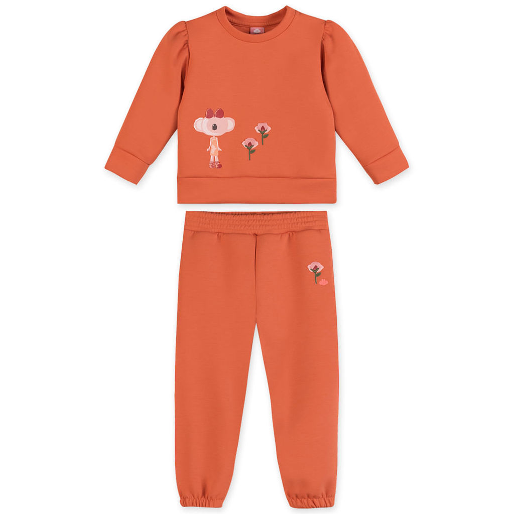 Conjunto  Manga Longa Bebê Feminino Lilica Ripilica em Oferta na Shopee