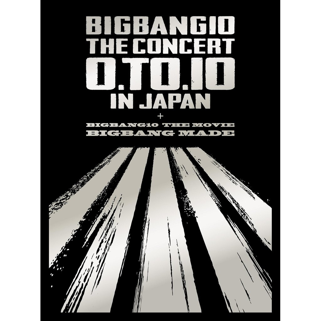 BIGBANG + THE CONCERT: 0.TO.10 IN JAPAN + THE MOVIE BIGBANG MADE ( Set (4 Discs) + LIVE CD Set (2 Discs) + PHOTO BOOK +