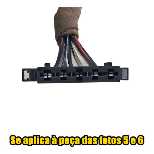 Chicote Plug Do Comando Ar-condicionado Vw Spacefox G1 03-10