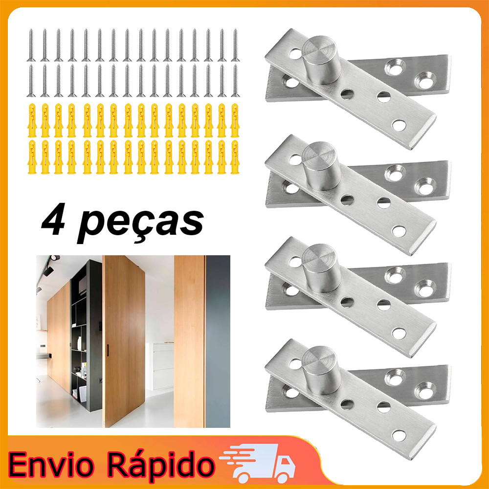 Eixo rotativo excêntrico oculto de madeira 95 x 19 x 14 mm 4 conjuntos com tubo de expansão + 30 parafusos longos dobrad
