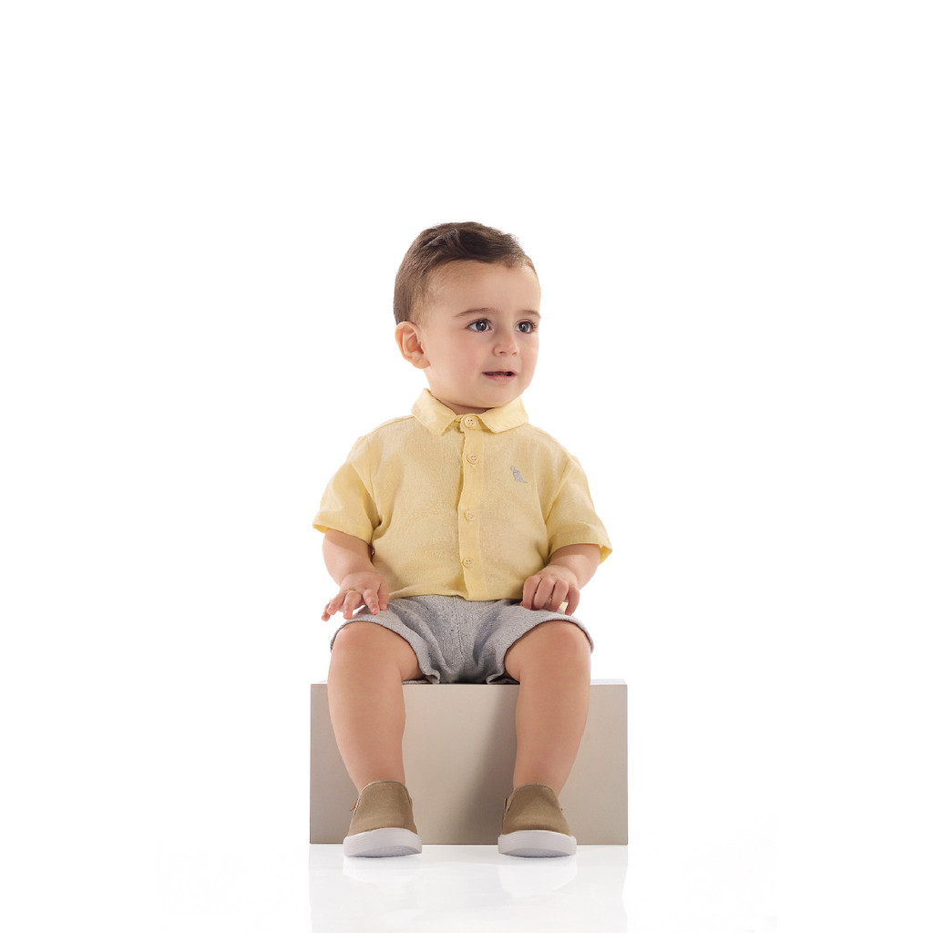 Conjunto para Bebê Camisa e Bermuda Quimby