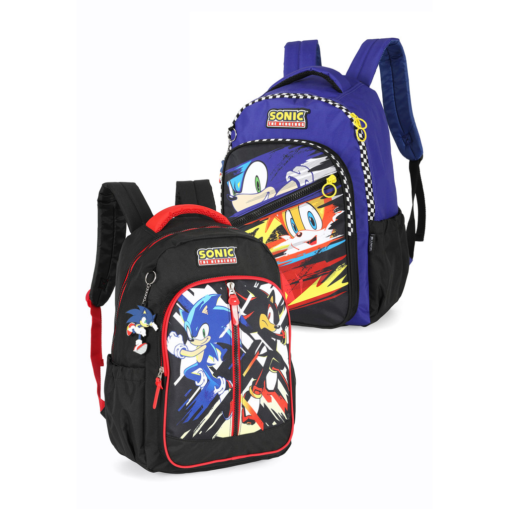 Mochila Costas Escolar p/ Laptop  Sonic Licenciada New em Oferta na Shopee