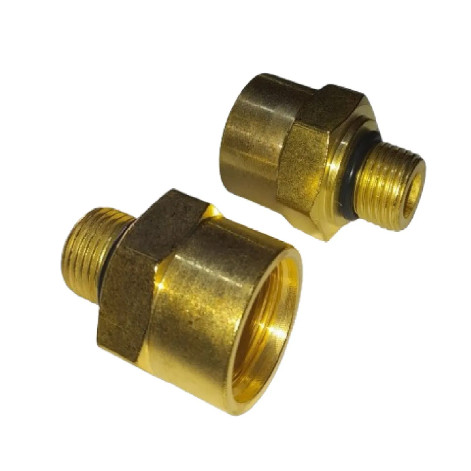 Imagem Conexao Redutora Macho 22x16 Femea Latonado com Oring
